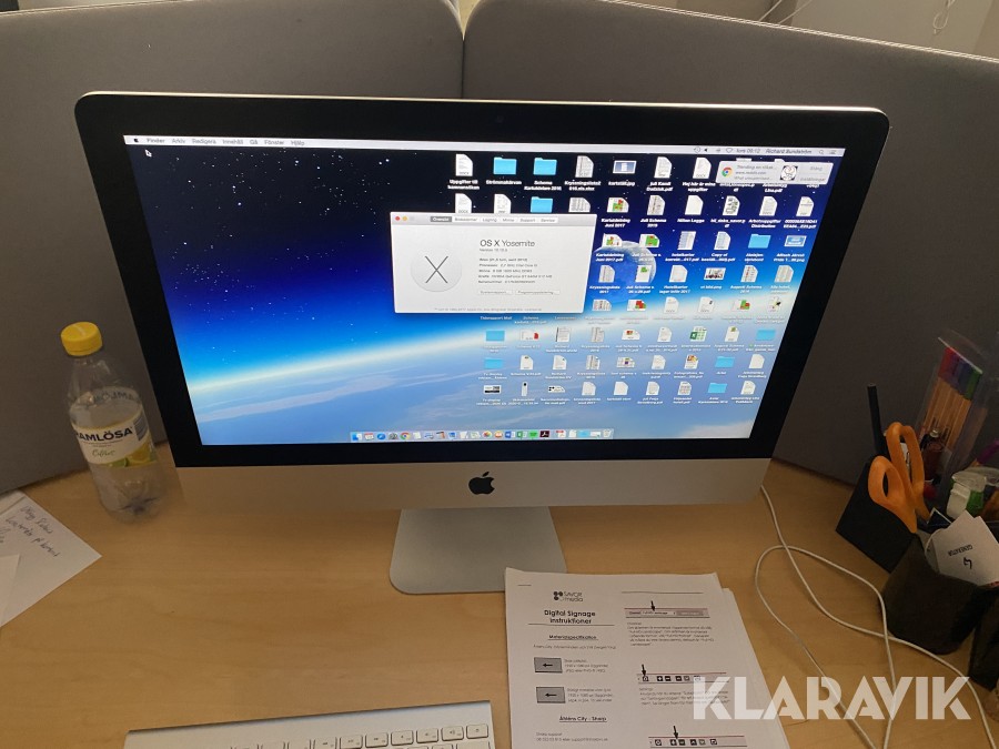 Kontorsinventarier till helt kontor, Appleprodukter 