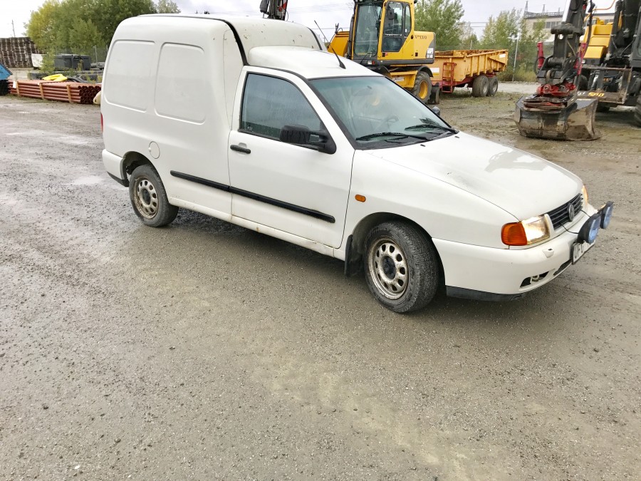 VW CADDY SKÅP 1,9 TDI