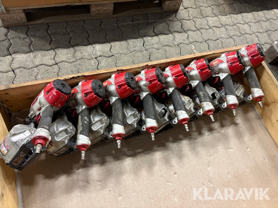 Tryckluftsdrivna Spikpistoler Max 8 st