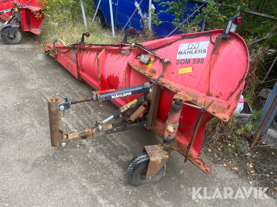 Sidovinge plog Mählers