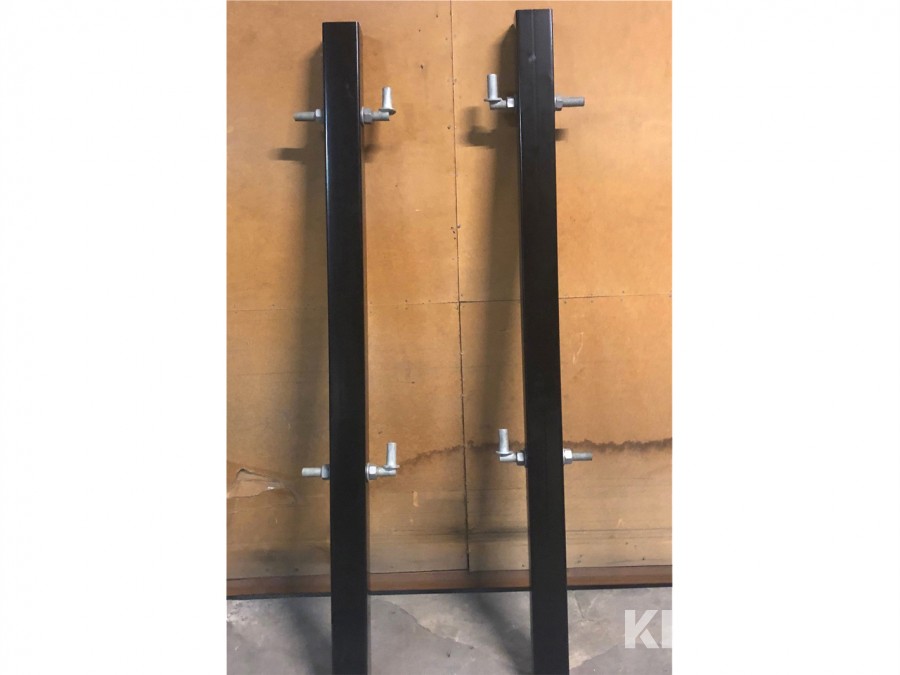 Grind (dubbelgrind) svart smide 1200x4000 komplett Hedvigsdals Maskin AB