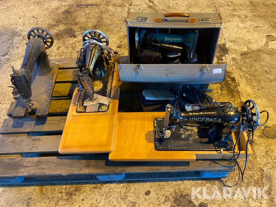 Symaskiner 4 st