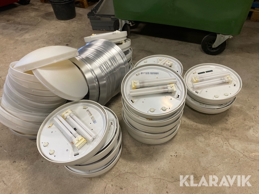 Belysningsarmaturer 20st