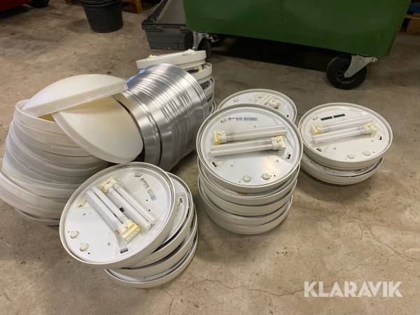 Belysningsarmaturer 20st