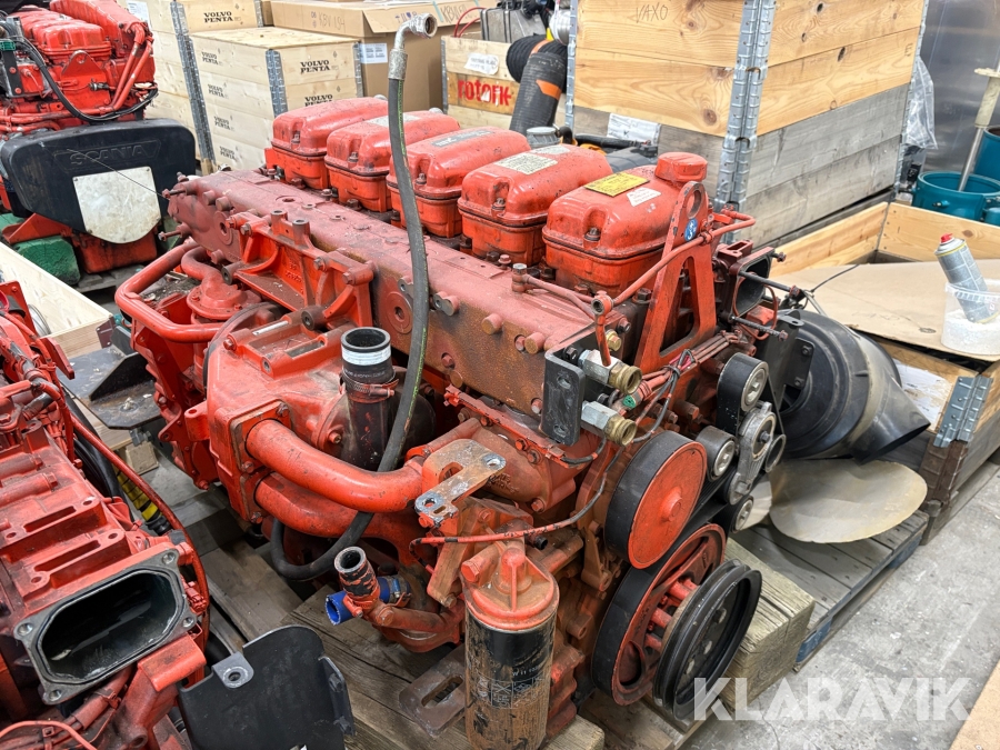 Motor Scania DI09 070M med backslag
