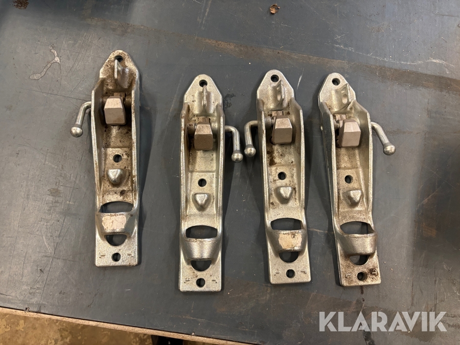 Lås till trailer 4 st