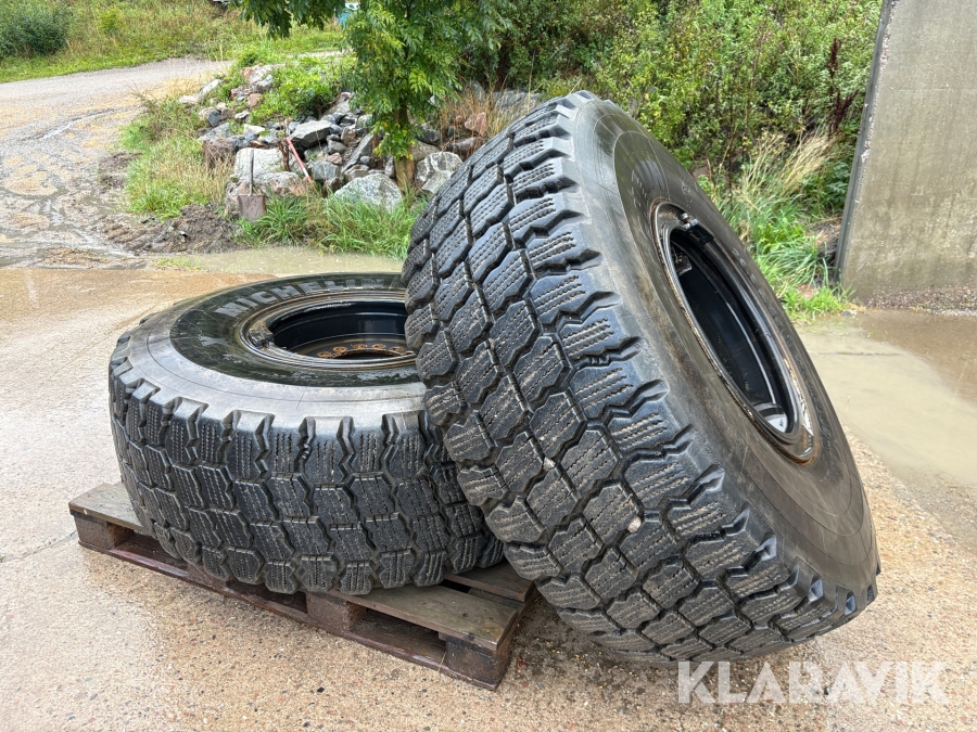 Entreprenaddäck 20.5R25 Michelin X Snoplus M+S  4 st 