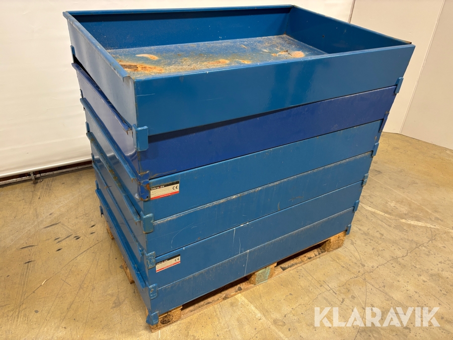 Kärl för spill Intra 21215 6st 