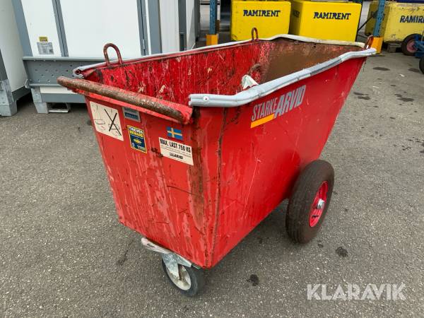 Fodervagn Starke Arvid 400 L / 750 kg