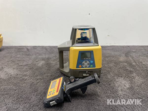 Tvåfallslaser & lasermottagare Topcon RL-200 2S, LS-100D