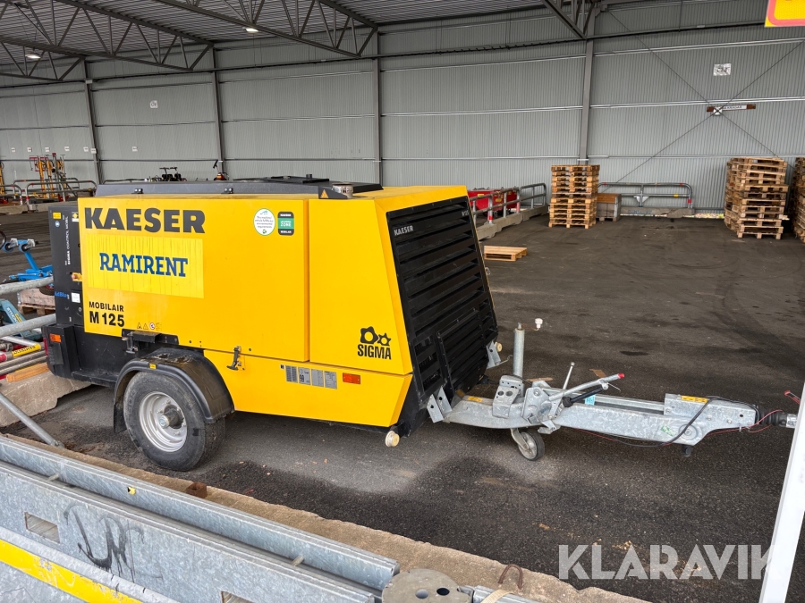 Kompressorvagn Kaeser M125