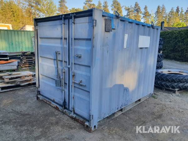 Container Uniteam med Låsbom
