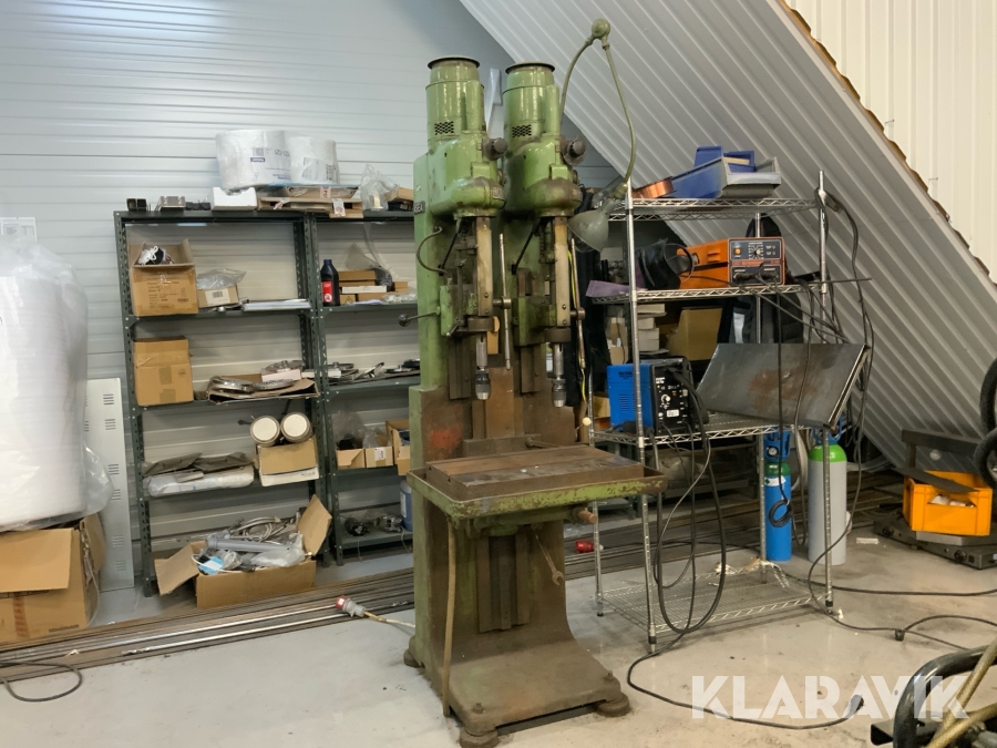 2-spindlig Pelarborrmaskin ASEA MKE 8