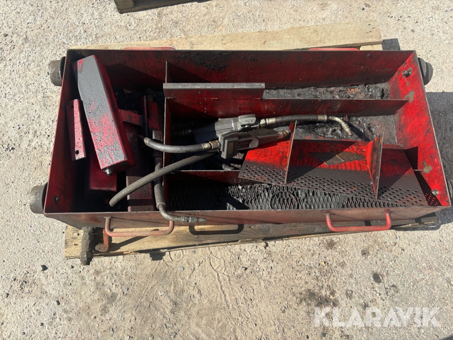 Spilloljekärl till smörjgrop