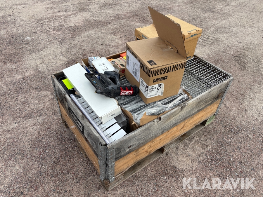 Diverse byggutrustning