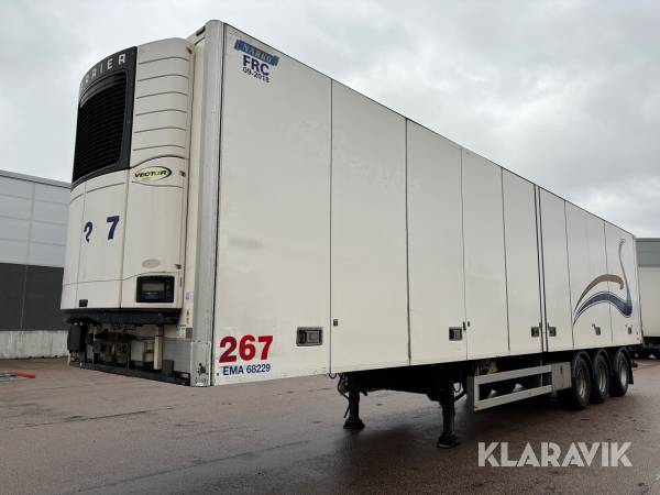 Trailer med kylaggregat Närko S8HB13R62