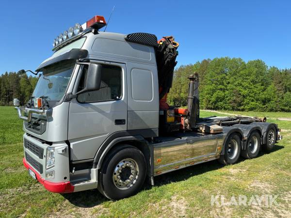 Lastväxlare med kran Volvo FM 12.8 I-Shift 8x4 470 hk