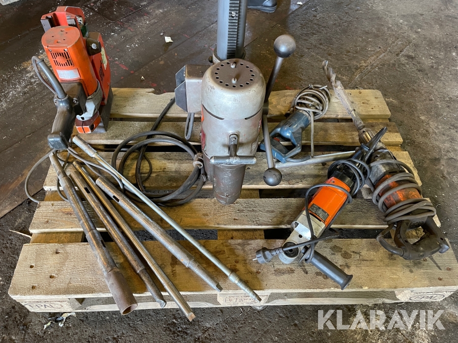 Magnetborrmaskiner och borrmaskiner