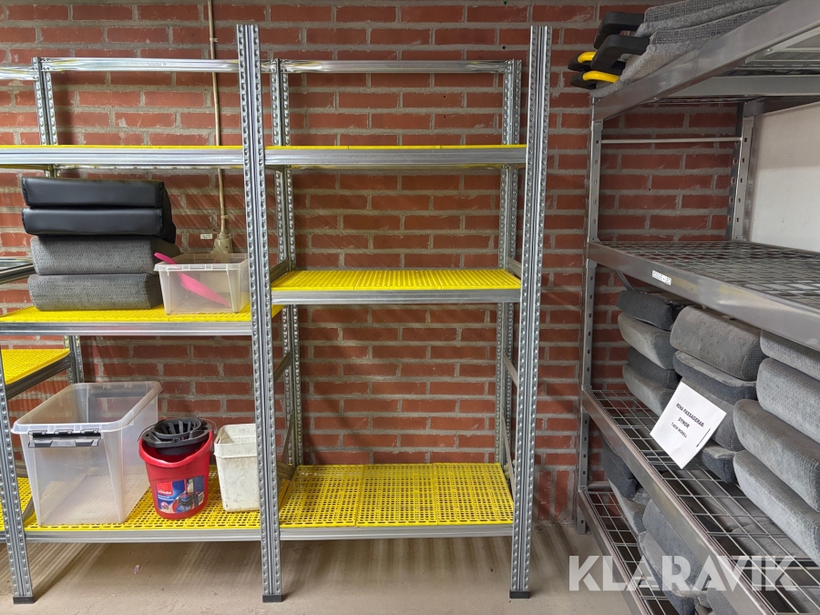 Hyllsystem Metalsistem 11 sektioner