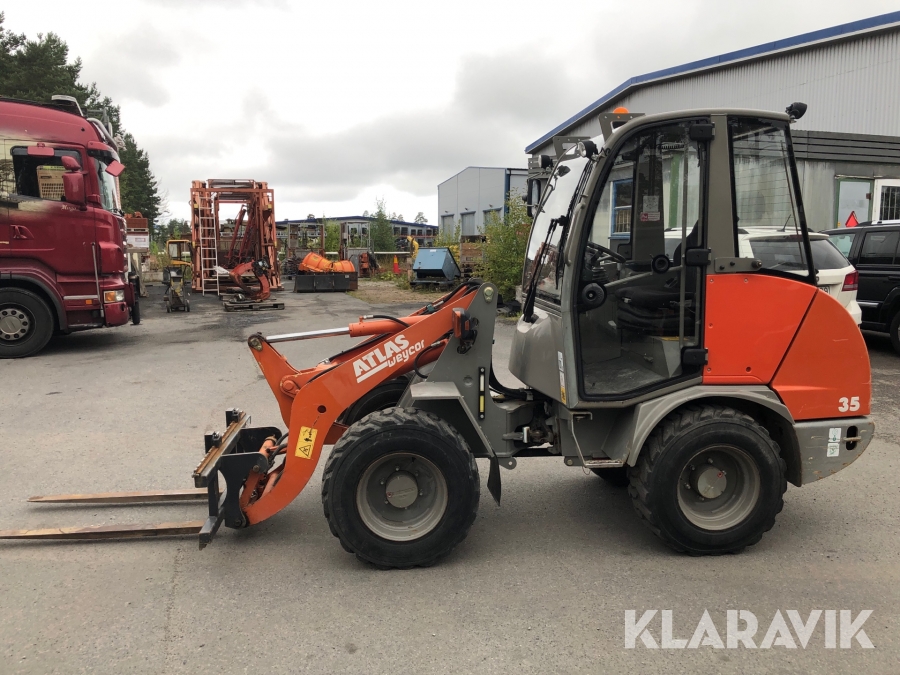 Hjullastare Atlas 35 Vinterutrustad