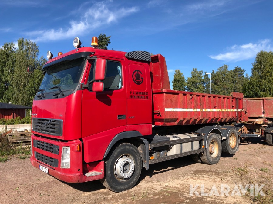 Tippbil Volvo FH 440 6X2 med Kassett Funktion 