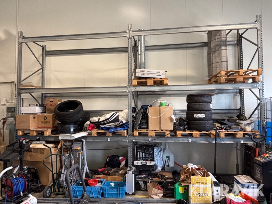 Pallställage 2 st sektioner 5,8 x 1,03 x 3,8 m