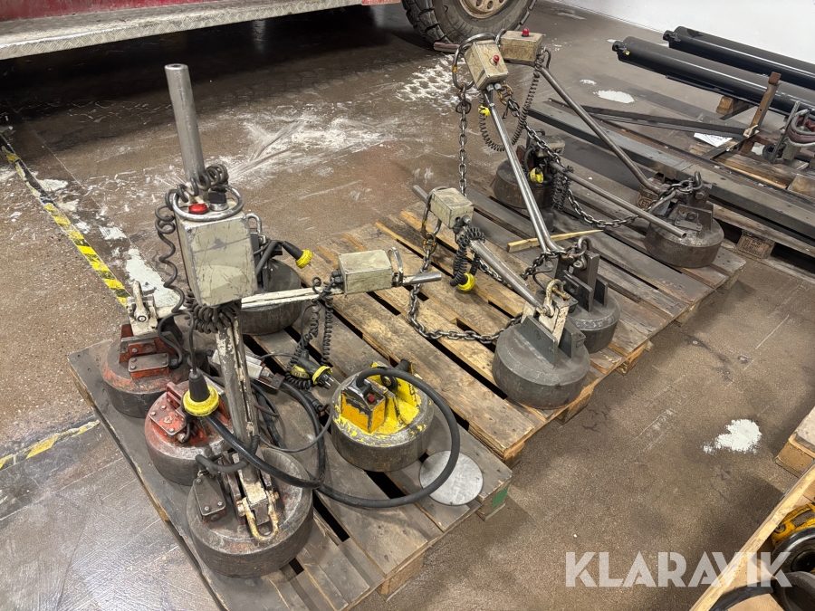 Lyftmagneter för industriellt bruk 10st