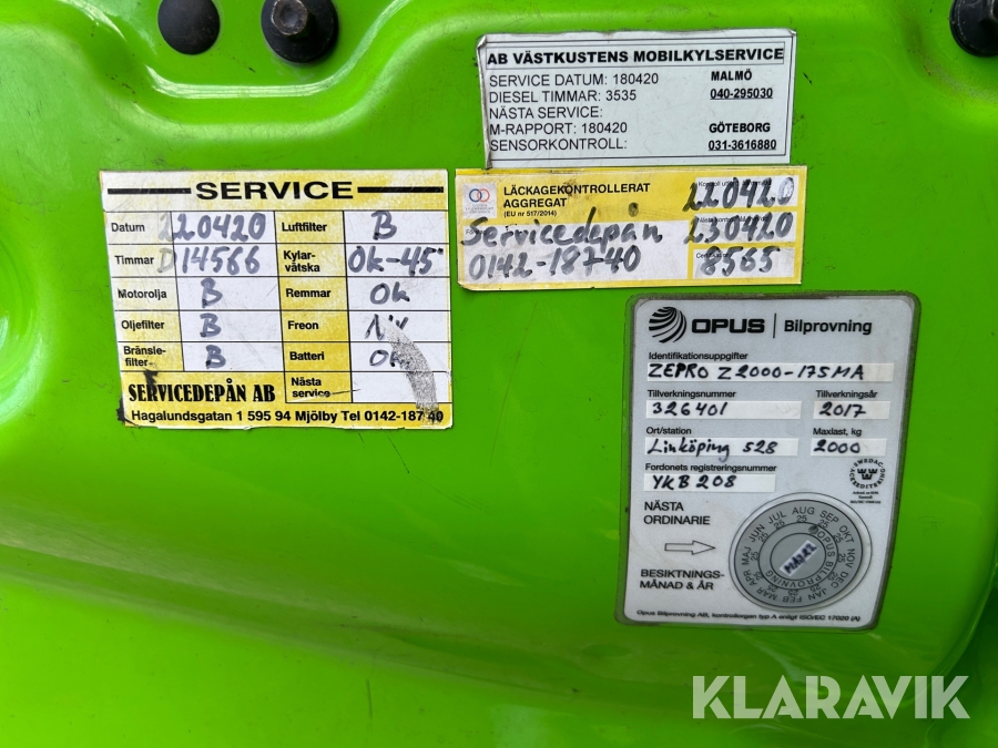 Lastbil Volvo FH 500 Euro 6