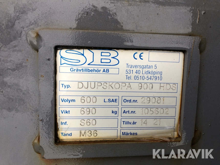 Bandgrävare Liugong 915E