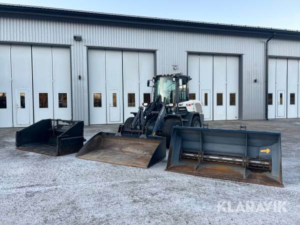 Hjullastare Terex TL80 med redskap