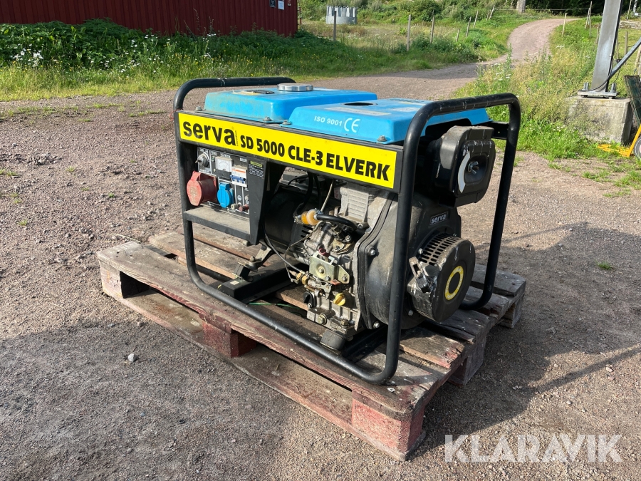 Elverk Serva LA 186F