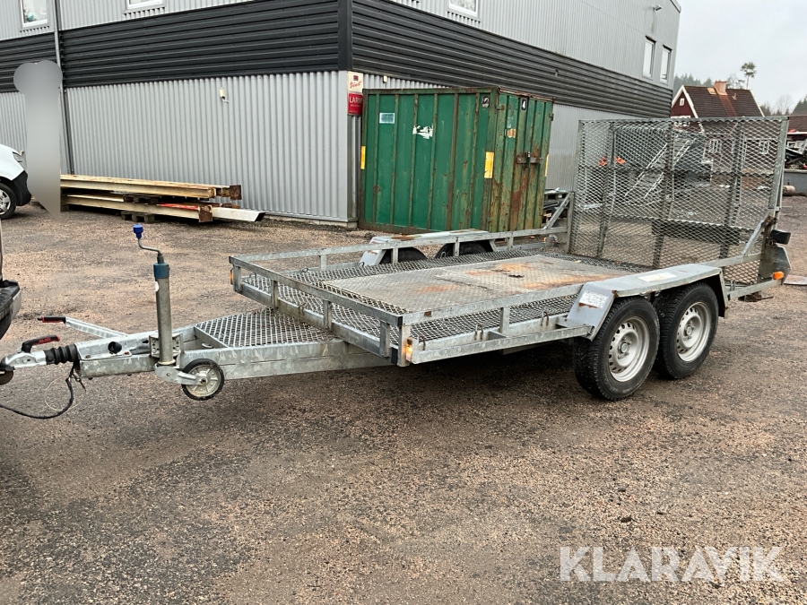 Släpkärra Rekotrailer 2500 TD med ramp 