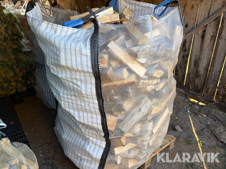 Björkved i storsäck 1st