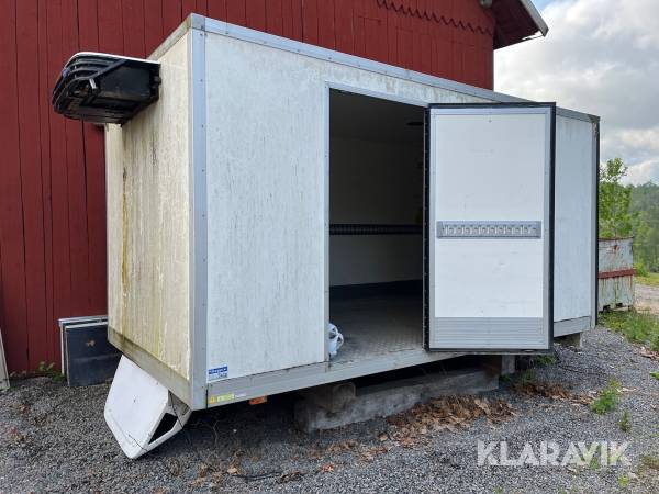Kylcontainer med bakgavellyft Ydre Skåp