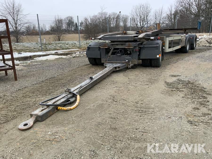 Lastväxlarsläp 3-axlat med glider Roadex LSV 29