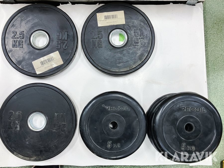 Viktskivor för hantel/skivstång