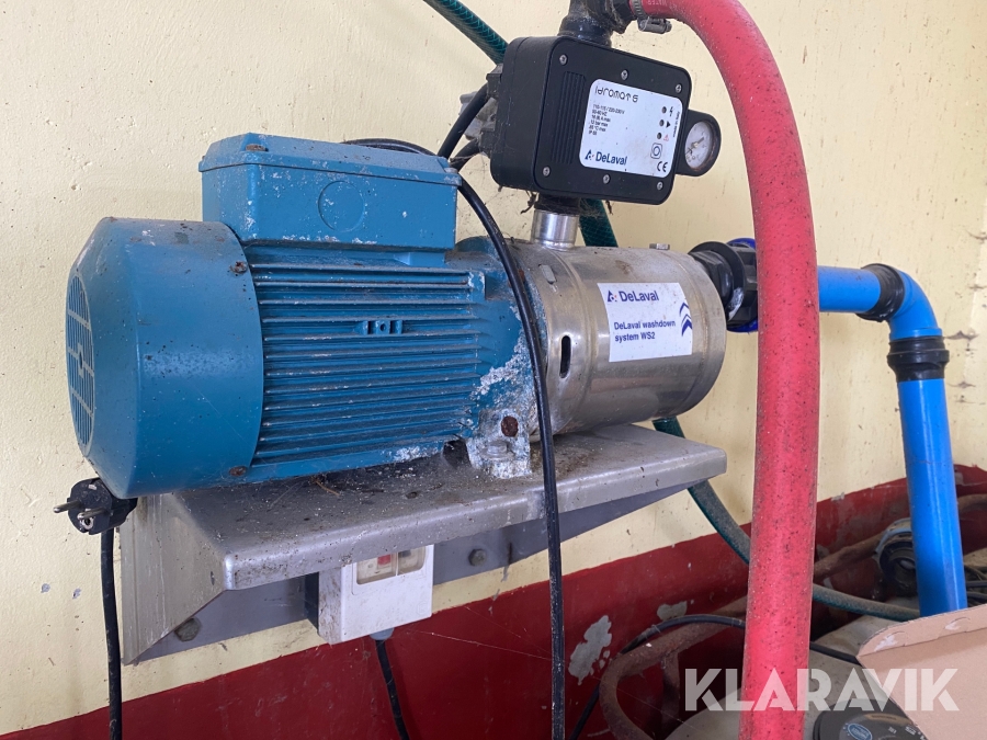 Tryckförstärkare Delaval