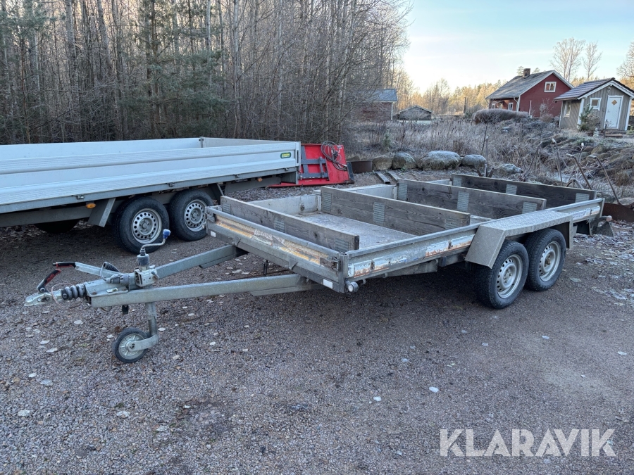 Personbilssläp Gisebo 1500/TRANSPORTER
