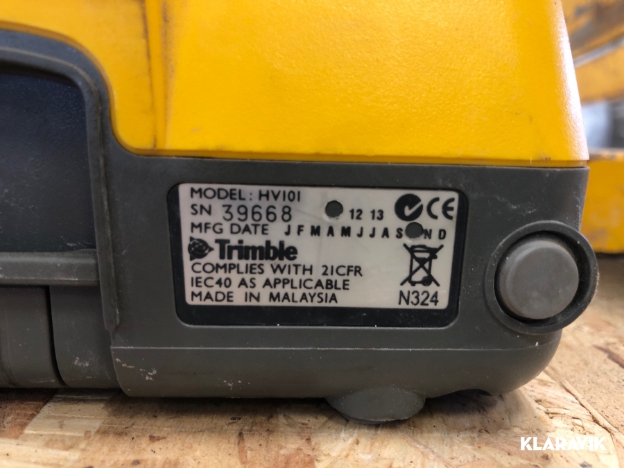 Klaravik Auktioner Planlaser Spectra Trimble HV101