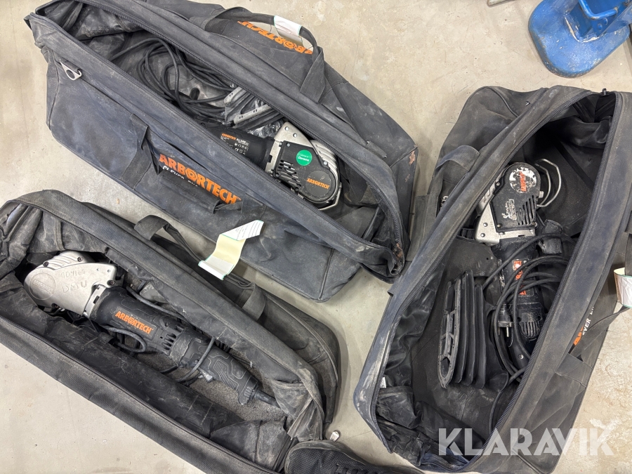 Fogfräs / Allsåg 3 st Arbortech AS 175