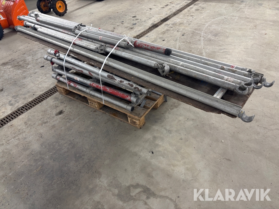 Diverse ställningsmaterial - Aluminium