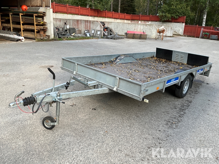 Släpvagn Tiki CP390-RB/SNOW med tippfunktion