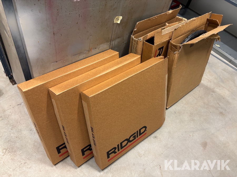 Rensband och slang med koppling Ridgid