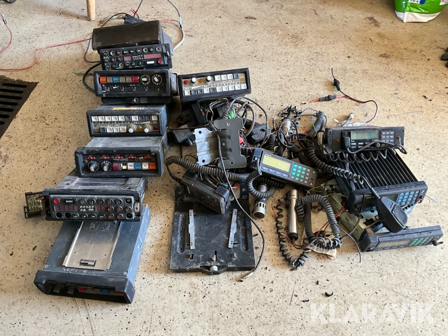 Komradioapparater Ericsson, Icom Engcon m.m