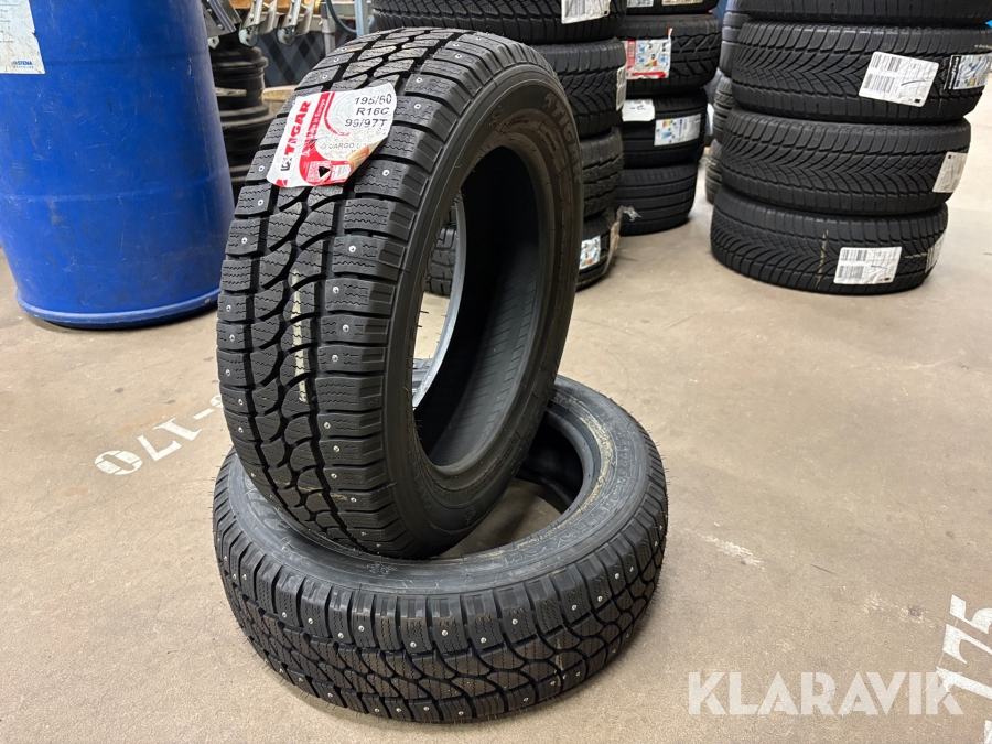 Vinterdäck Tigar CargoSpeed Winter 195/60R16 2 st
