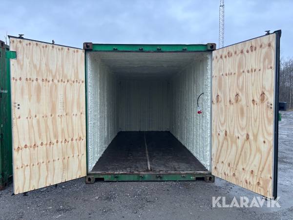 Container Evergreen E22G EG-05 20 fot isolerad EasyOpen