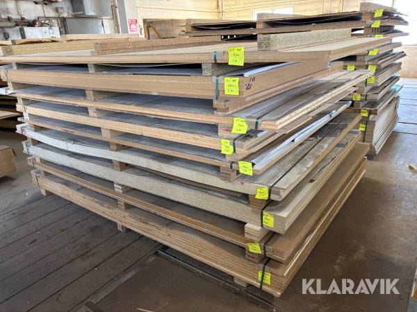 Laminatskivor Vit