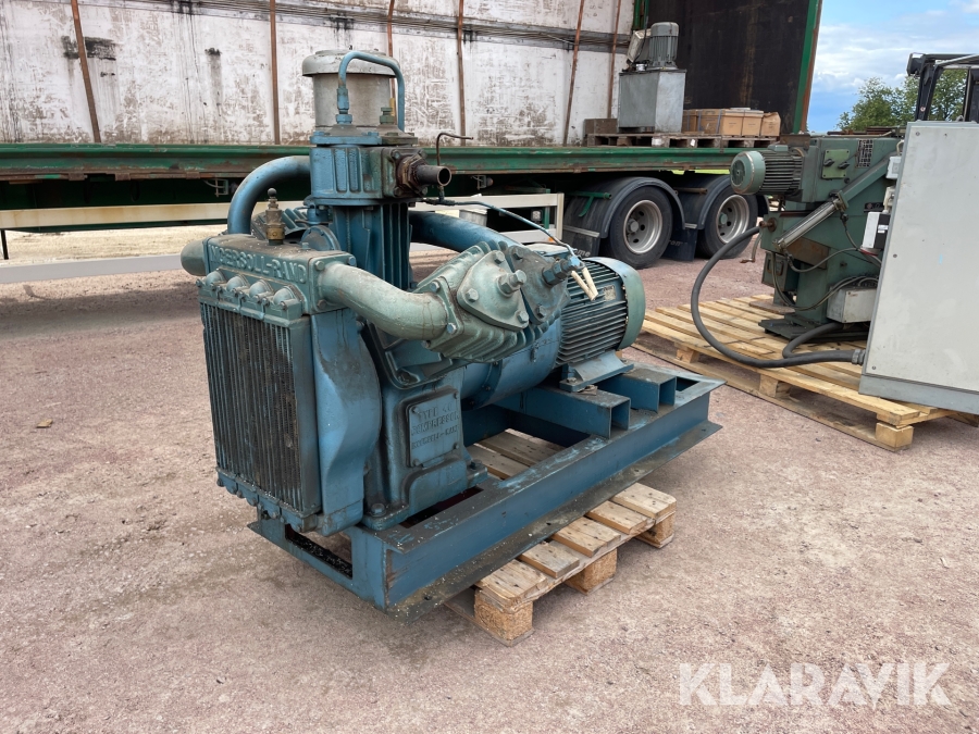 Tryckluftkompressor Ingersoll-Rand med luftkylare