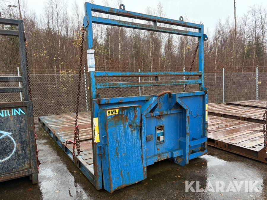 Maskinflak Lastväxlarflak med galge SML