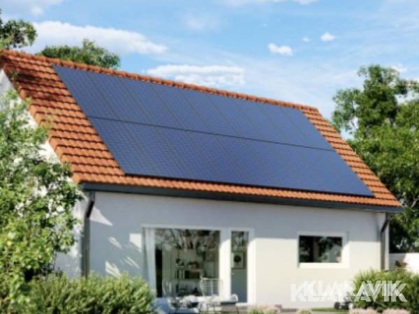Solceller 10 kW komplett med växelriktare